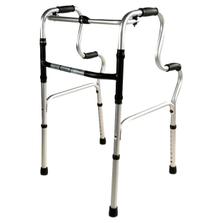 Andador para ancianos | Aluminio | Plegable | Sin ruedas | Pórtico | Mobiclinic