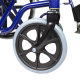 Silla de ruedas plegable | Rueda grande | Azul | Giralda | Mobiclinic - Foto 15