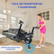 Bicicleta de spinning | Ajustable | Control de entrenamiento | Peso máx. 120 kg | Volante de inercia 6 kg | Teide | Mobiclinic - Foto 8