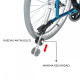 Silla de ruedas | Alta gama | Cómoda | Aluminio | Respaldo partido | Regulable en altura | Antivuelco | Venecia | Mobiclinic - Foto 8