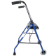 Andador para ancianos | Plegable | Asiento | 2 ruedas | Azul | Emérita | Mobiclinic - Foto 1