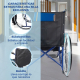 Silla de ruedas plegable | Ruedas grandes | Ligera | Ortopédica | Azul | Alcázar | Mobiclinic - Foto 5