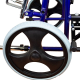 Silla de ruedas | Plegable | Respaldo reclinable | Frenos a presión | Negra | Esfinge | Mobiclinic - Foto 12