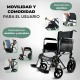 Silla de ruedas | Plegable | Ruedas pequeñas | Reposapiés extraíbles | S230 Sevilla | TOP | Mobiclinic - Foto 16