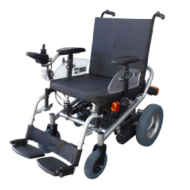 Silla de ruedas eléctrica | Auton. 30 km | 24V | Batería larga duración | Acero | Con motor | Orión | Mobiclinic