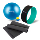 Pack de Yoga Pilates | Pelota de pilates | Esterilla de yoga | Rueda de Yoga | Mobiclinic - Foto 1