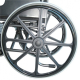 OUTLET | Silla de ruedas | Plegable | Reposabrazos abatibles | Ruedas grandes | Ortopédica | Premium | Giralda | Mobiclinic - Foto 9