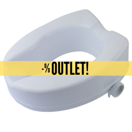 OUTLET | Elevador WC | 10 cm | Blanco | Titán | Mobiclinic