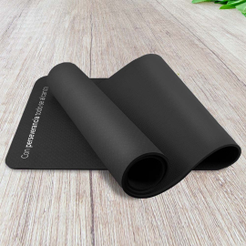 ¡Personalízalo! Esterilla de yoga | 181.4x61x0.6 cm | Customiza tus productos | Negro | Mobiclinic