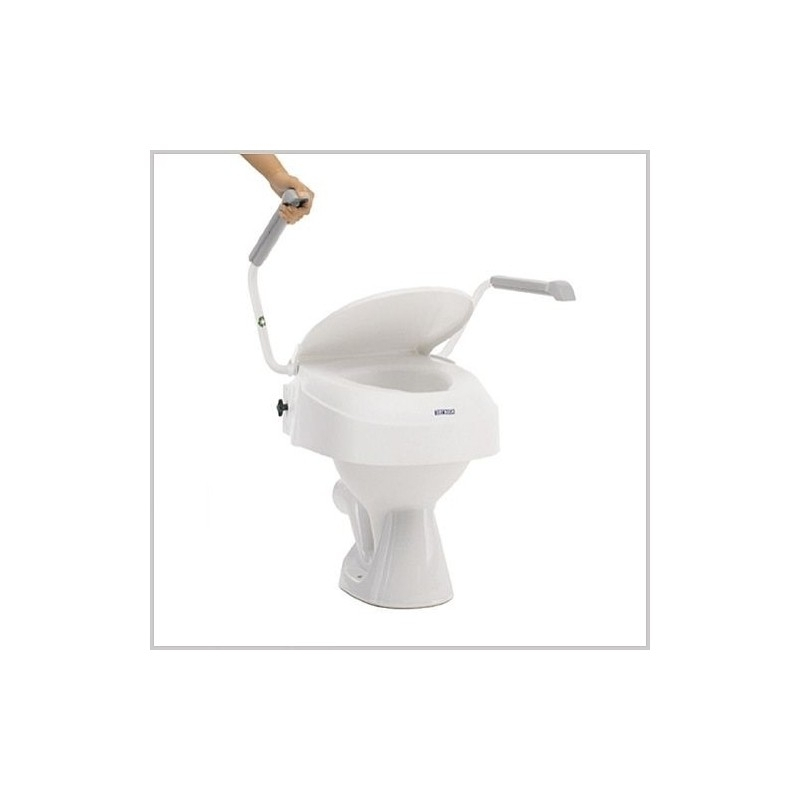 Asiento Elevador WC 5-10-15cm. con Tapa sin Brazos, Productos para mayores