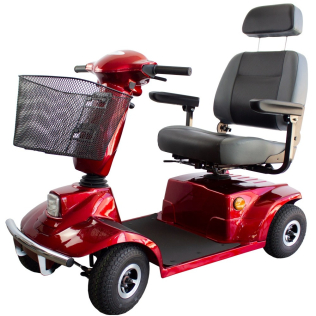 Scooter eléctrico movilidad reducida | 4 ruedas | Premium | Desmontable | Auton. 45 km | 36Ah | Burdeos | Libra | Mobiclinic