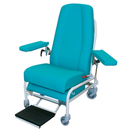 Sillón Kinetic para diálisis y/o extracciones | Con brazos | Multiajustable | Regulable | Abatible