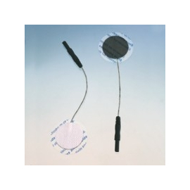 Electrodo para estimulación muscular tens pregelado con cable diám.30mm