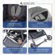 Silla paseo para bebé |Compacta |Plegable |Monomando |Para viajar |Reposapiés ajustable |Peso máx. 15kg |Gris |Trip | Mobiclinic - Foto 6
