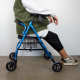Andador ortopédico | Plegable | Frenos de maneta | 4 ruedas | Asiento y respaldo | TURIA | Clinicalfy - Foto 7