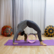Rueda de yoga | Antideslizante | Multifuncional | TPE+PP| 30x13 cm | Negro y rosa| RY-01 |Mobiclinic - Foto 9