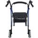 Andador ancianos | Plegable | Aluminio| Frenos en manetas | Asiento y respaldo | 4 ruedas | TOP | Hércules | Mobiclinic - Foto 6