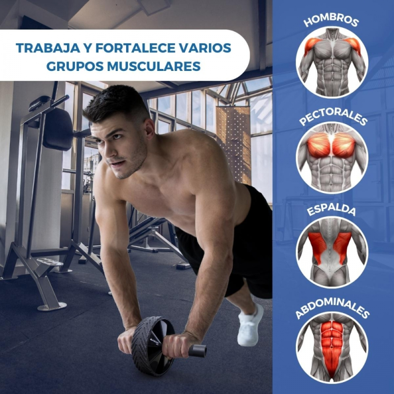 Rodillo Abdominal para musculación 