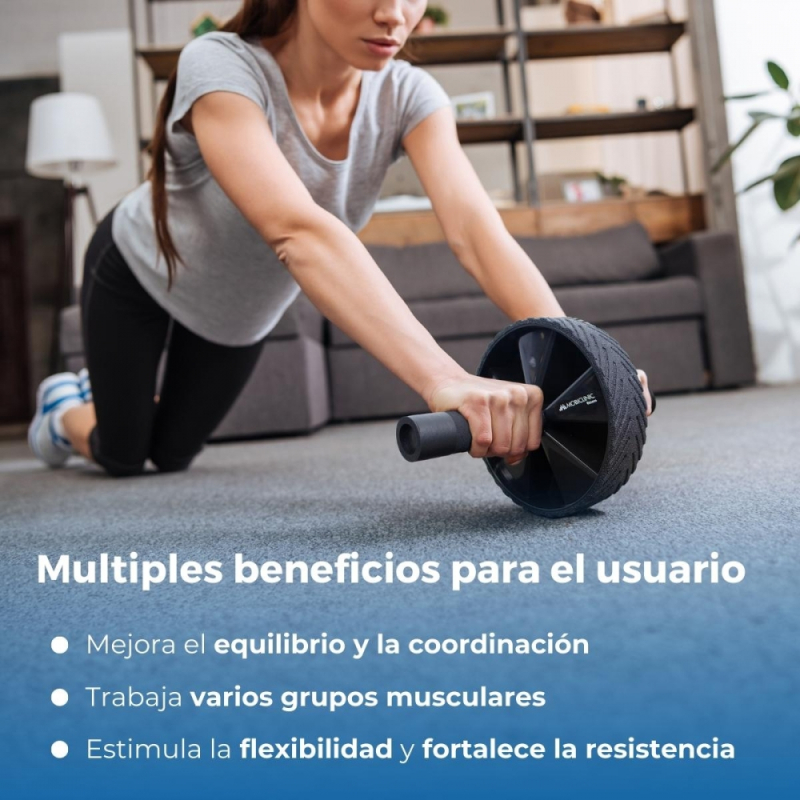 Cómo usar el rodillo para hacer abdominales?