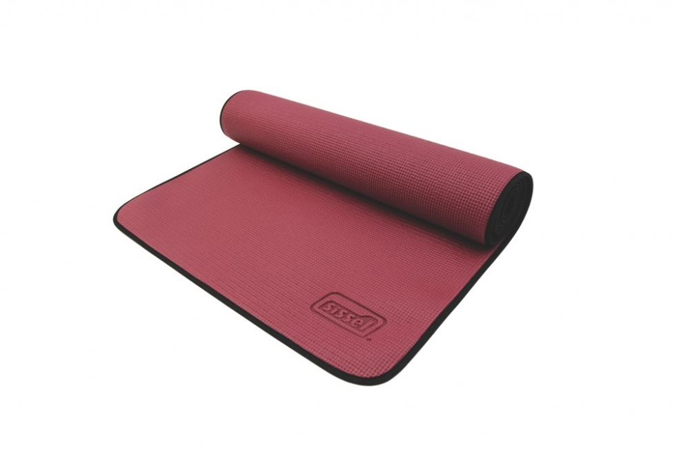 Colchoneta de Yoga con 2 Correas Ajustables para Ejercicios de Pilates  Esterilla Colchoneta Gimnasia de Doble Cara 183 x 122 cm - Costway