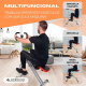Equipo de musculación | Sentadillas | Glúteos | Plegable | Manillar ajustable | Acero | Máx. 125 kg | VitalFit | Mobiclinic - Foto 5