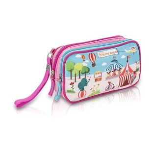 Bolsa isotérmica Dia's | Estampado infantil rosa| Para personas diabéticas | Elite Bags