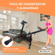 Bicicleta estática | Volante de inercia 10 kg | Ajustable | Con ruedas | Pantalla LCD | Peso máx. 120 kg | Makalu | Mobiclinic - Foto 6