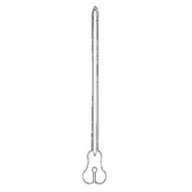 Sonda acanalada recta 11,5 cm.
