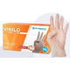 100 Guantes de vinilo | Con polvo | Ambidiestro | Desechable | Varias tallas | No estéril - Foto 2