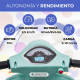 Moto eléctrica para niños | Vespa Piaggio | Antivuelco | Motor 30W | Velocidad 2.5 km/h | Efecto musical | Roma | Mobiclinic - Foto 4