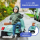 Moto eléctrica para niños | Vespa Piaggio | Antivuelco | Motor 30W | Velocidad 2.5 km/h | Efecto musical | Roma | Mobiclinic - Foto 5