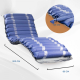 Colchón antiescaras de aire | Con compresor | Nylon y PVC | 200x86x9.5cm | 20 celdas | Azul | Mobi 2 | Mobiclinic - Foto 1