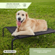 Cama elevada para mascotas | Aislante | 125 x 71 x 22 cm | Máx. 60 kg | Ligera | Resistente | Negra | Cleo | Mobiclinic - Foto 6