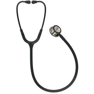 Fonendoscopio para monitorización | Negro | Acabado en gris humo | Classic III | Littmann