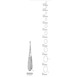 Volkmann cucharilla cortante 17,0 cm.