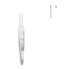 Bishop-Harman Pinza para iris 1X2 D. 8,5cm recta