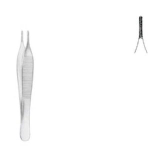 Adson pinza de disección 12,0cm