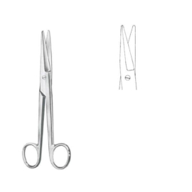 Mayo-Noble tijeras para cirugia R/R 17,0cm recta