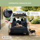 Cubre asientos de coche para perros | Universal | Antideslizante | Impermeable | Bolsillo lateral | Negro | Sammy | Mobiclinic - Foto 7