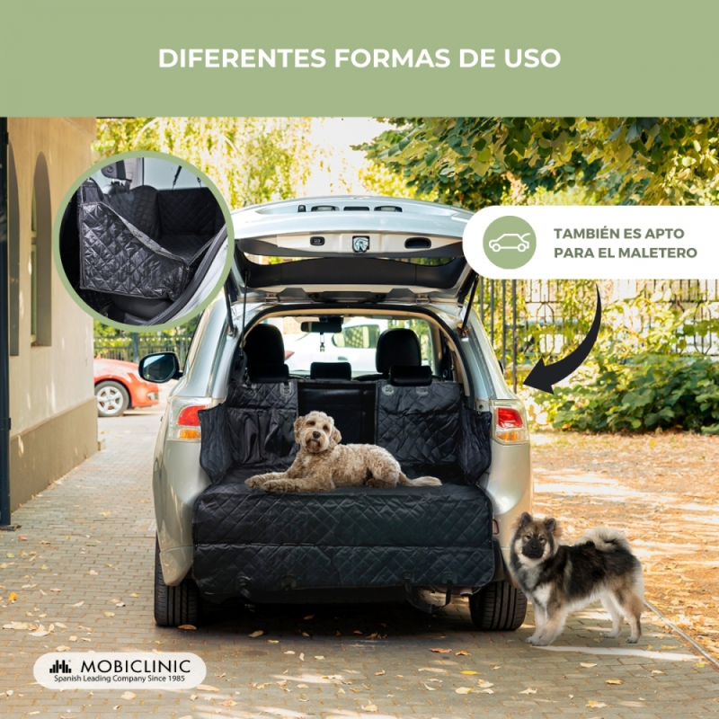 Funda Coche Perro, Resiste Agua, Antideslizante.