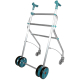 Andador para adultos | Aluminio | 4 ruedas | Plegable | Esmeralda | Rollatino | Forta - Foto 1