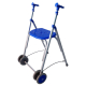 Andador rollator | Aluminio | Plegable | Azul | Kamaleon | FORTA - Foto 1