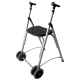 Andador rollator | Aluminio | Plegable | Negro | Kamaleon | FORTA - Foto 1