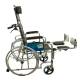 Silla de ruedas plegable | Respaldo reclinable | Elevador de piernas y reposacabeza | Ortopédica | Obelisco | Mobiclinic - Foto 7