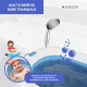 Bañera infantil | Plegable | Compacta | Antideslizante | Con patas | Azul | Bubba | Mobiclinic - Foto 3