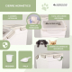 Contenedor de pienso | 8 Kg - 20 L | Cierre seguro | Con ruedas | Incluye pala y medidor | Blanco | FeedPet | Mobiclinic - Foto 5