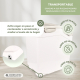 Contenedor de pienso | 8 Kg - 20 L | Cierre seguro | Con ruedas | Incluye pala y medidor | Blanco | FeedPet | Mobiclinic - Foto 7