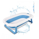 Bañera infantil | Plegable | Compacta | Antideslizante | Con patas | Azul | Bubba | Mobiclinic - Foto 1