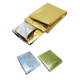 Manta emergencia | Oro/plata | Aleación de aluminio | 160x260 cm