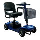 Scooter eléctrico movilidad reducida | 4 ruedas | Compacto | Seguro | Con cesta | Azul | Litium | Libercar - Foto 1